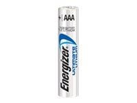 Energizer Ultimate Lithium - Batteri 2 x AAA - Li