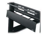 Middle Atlantic HHCM-2 - Rack-kabelføringssett - svart pulverjakke - 2U - 19"