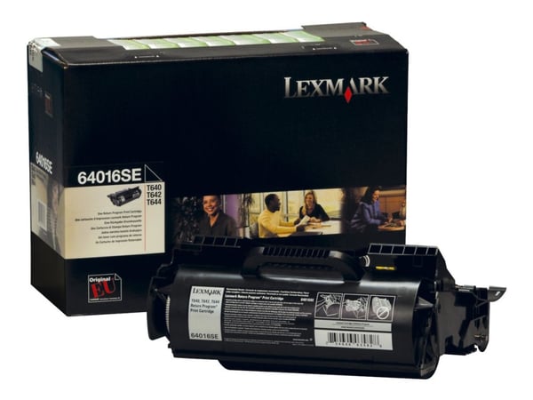 Lexmark T64x Return Programme Cartridge, 6000 sivua, Musta
