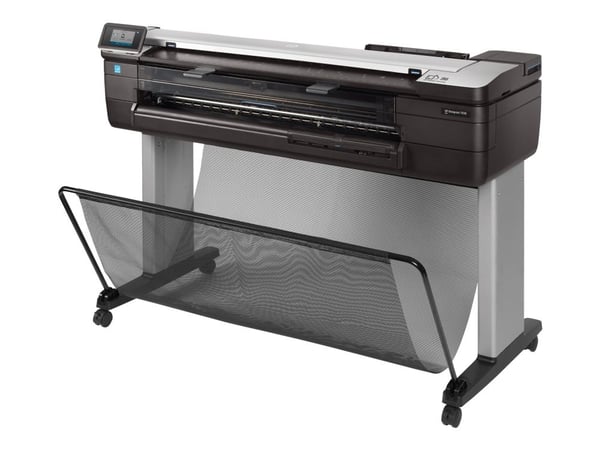 HP DesignJet T830 - 24" multifunksjonsskriver - farge - ink-jet - 610 x 2770 mm (original) - Rull (61 cm) (medie) - opp til 0.43 min/side (trykking...