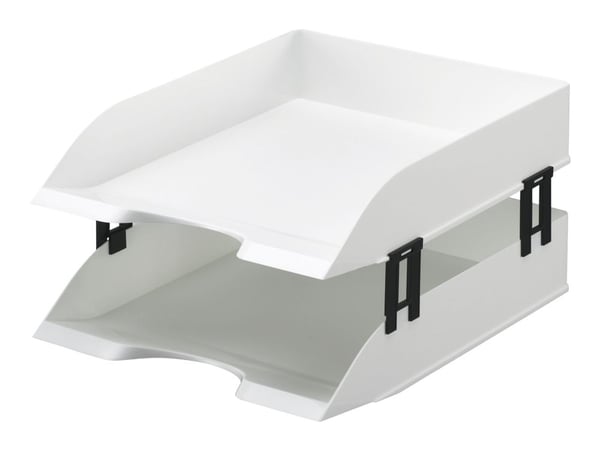 Durable 1701672010, Muovi, Valkoinen, A4, Paperi, 253 mm, 33,7 cm