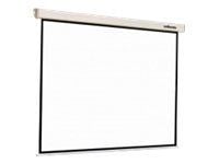Reflecta Crystal-Line Motor lux - Projeksjonsskjerm - takmonterbar, veggmonterbar - motorisert - 131" (334 cm) - 1:1 - Matte White