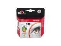 TB - 10 ml - gul - kompatibel - blekkpatron (alternativ for: Canon CLI-526Y) - for Canon PIXMA iP4950, iX6550, MG5350, MG6150, MG6250, MG8150, MG82...