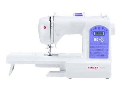 Singer Starlet 6680 - Symaskin - 80 stygn - 6 enstegsknapphål - LCD bildskärm