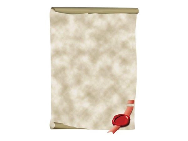 Sigel Design Paper Document Scroll DP521 - A4 (210 x 297 mm) - 185 g/m² - 12 ark motivpapir