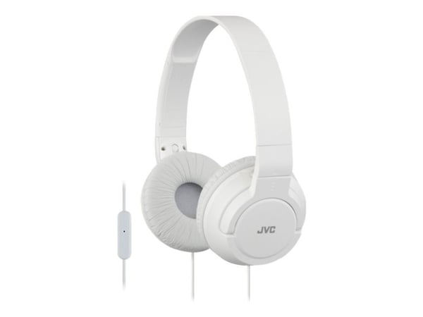 JVC HA-SR185 - Hodetelefoner med mikrofon - on-ear - kablet - 3,5 mm jakk