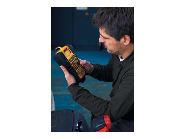 DYMO Rhino 5200 Hard Case Kit - Etikettmaker - S/H - termotransfer - Rull (1,9 cm) - kutter