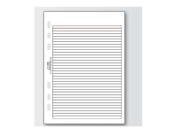 AVERY Zweckform CHRONOPLAN Fôret ark, A5, 50 ark 80 gsm, skjema for planlegger A5 (50305)