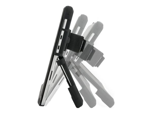 Mobilis Spectrum_R - Baksidedeksel for nettbrett - reinforced, with kickstand - TFP 4.0 - svart - for Apple iPhone 15 Pro