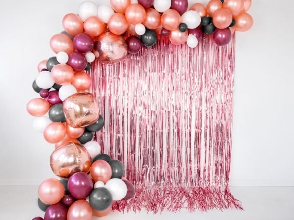 Ruusukultainen foliegardin