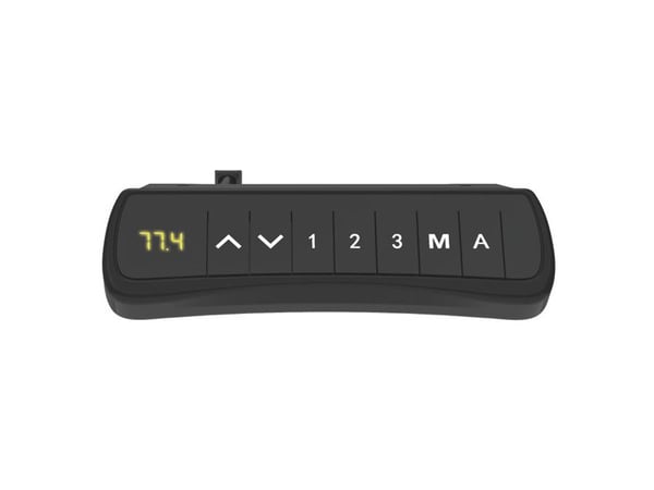 Höj- och sänkbord DNA vit 1200x800 mm 2 ben/vit