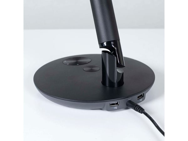 Funkia Hvid LED bordplampe