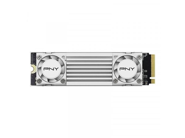 PNY CS3150 - SSD - kryptert - 2 TB - intern - M.2 2280 - PCI Express 5.0 x4 (NVMe) - TCG Opal Encryption 2.0 - integrert kjøle