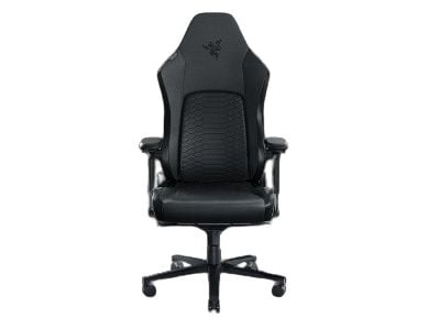 Razer Iskur V2 - Spillestol - ergonomisk - armlener - T-formet - tipping - roterende - syntetisk skinn - svart