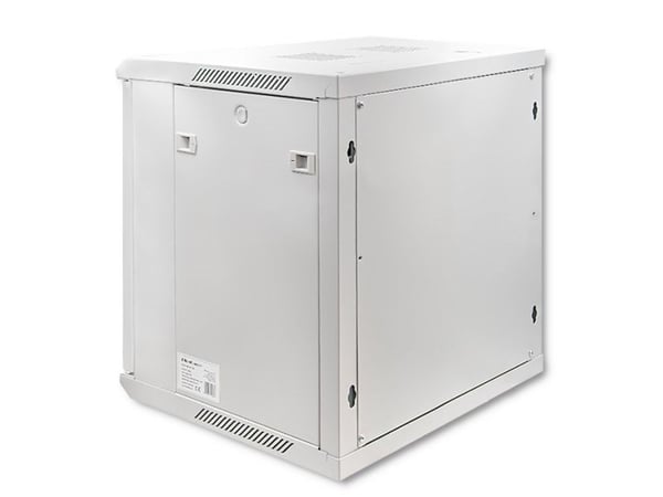 Qoltec - Räkkikaappi - grå - 12U - 19"