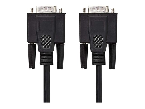 Nedis CCGP59000BK30, 3 m, VGA (D-Sub), VGA (D-Sub), VGA (D-Sub), Hanstik, Hanstik, Musta