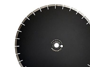 Carat asfalt klinge Ø450x25,4 - 10mm segment, tørskæring, til sten og gulvskæremaskiner