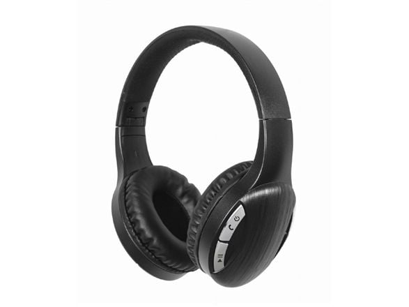 GMB Audio - Hodetelefoner med mikrofon - full størrelse - Bluetooth - trådløs, kablet - 3,5 mm jakk - svart