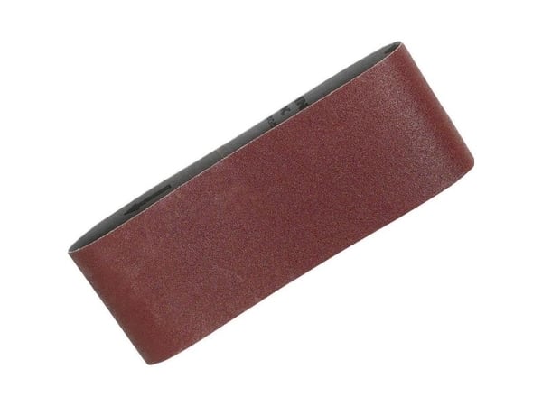 Makita - Slipebelte - for tre, metall, plast, ikke-jernholdig metall, stål, maling - 5 deler - grovkorn: K60 - 100 mm x 610 mm - for Makita 9401, 9404