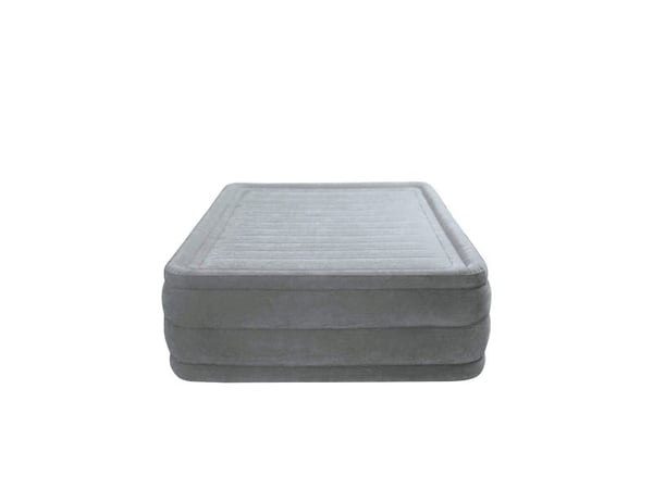 Intex DuraBeam Comfort-Plush High-Rise, Dobbel Madrass, Rektangel, Inne & Ute, Innebygd luftpumpe