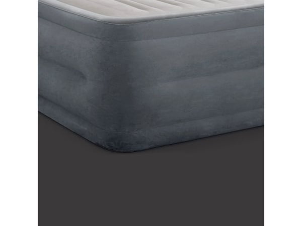 Intex DuraBeam Comfort-Plush High-Rise, Dobbel Madrass, Rektangel, Inne & Ute, Innebygd luftpumpe