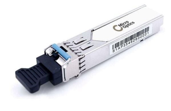 Lanview - SFP (mini-GBIC) transceivermodul (tilsvarer: Generic SFP-BX-U-40KM) - GigE (optisk) - 1000Base-BX-U - LC-enkeltmodus - opp til 40 km - 13...