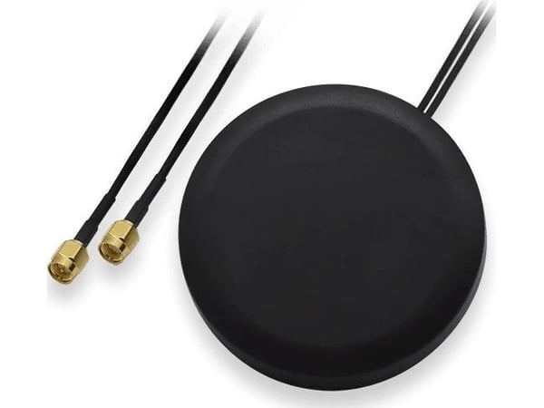 Teltonika - Antenne - mobiltelefon - 2,5 dBi (hoved), 2 dBi (aux) - takmonterbar, skruemontering - for Teltonika RUT200, RUT956