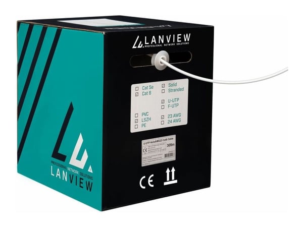 Lanview LVN122114, 305 m, Cat6, U/UTP (UTP)