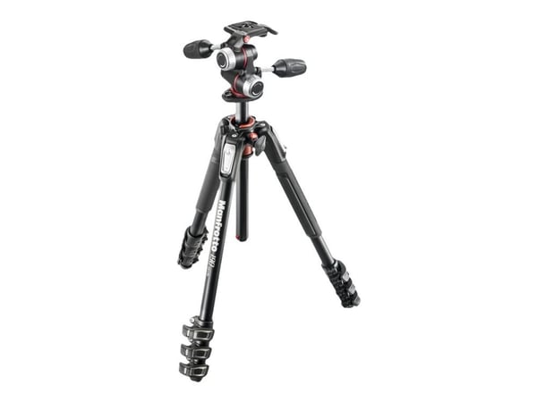 Manfrotto 190XPRO4 - Tripod - med Manfrotto X PRO 3-way Head