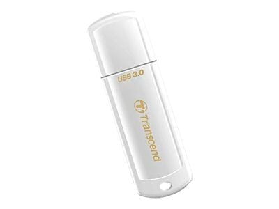Transcend JetFlash 730 - USB flash-enhet - 128 GB - USB 3.0 - vit