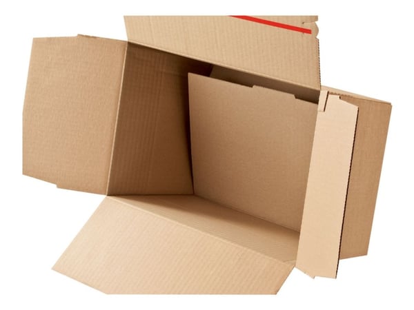 ColomPac CP 141 - Forsendelsesboks - størrelse A5 - 23.8 cm x 17 cm x 13 cm - selvklebende - brun - pakke av 10