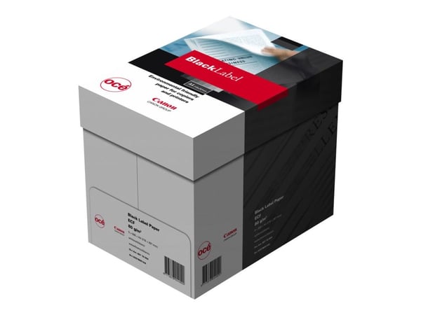 Canon Black Label Zero FSC, Laser-/Mustesuihkutulostus, A4 (210x297 mm), 500 arkkia, 80 g/m², Valkoinen, 107 µm