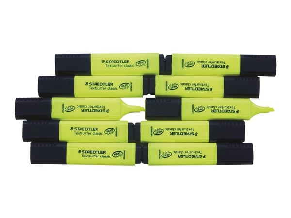 STAEDTLER Textsurfer classic 364 - Markeringspenn - gul - fargeblekk - 1-5 mm