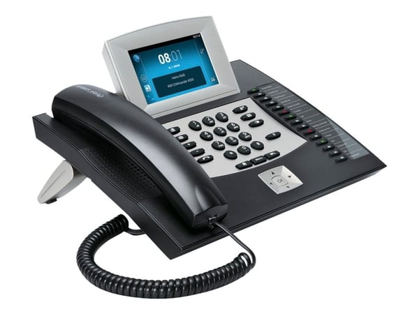Auerswald COMfortel 2600 IP - VoIP-telefon - SIP, SRTP - svart