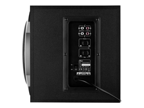 Trust Tytan 2.1 Subwoofer Speaker Set - Høyttalersystem - for PC - 2,1 kanaler - 60 watt (Total) - svart