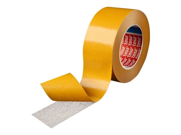 Tesa 4960 - Dobbelsidig tape - 50 mm x 100 m - uvevd fell - transparent