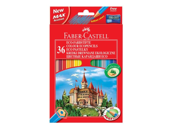 Faber-Castell CASTLE - Fargeblyant - permanent - strålende farger (en pakke 36)