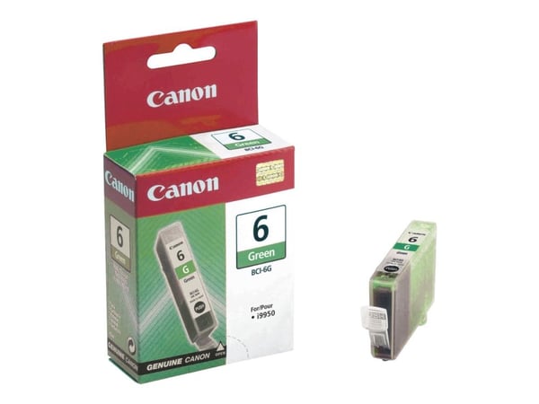 Canon BCI-6G - Grønn - original - blekkbeholder - for i990, 9900, 9950; PIXMA iP8500