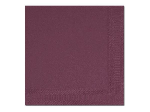 Duni - Servett - Storlek 33 x 33 cm - engångsvara - plommon (paket om 125)