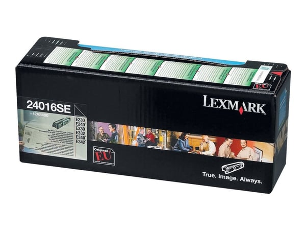 Lexmark - Svart - original - tonerkassett LCCP, LRP - för Lexmark E230, E232, E234, E240, E330, E332, E340, E342