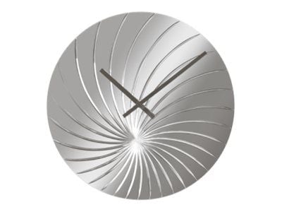 Nextime Swirled - Klokke - kvarts - veggmonterbar - 43 cm - Speil