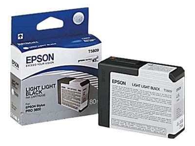 Epson Singlepack Light Light Black T850900, Väriainepohjainen muste, 80 ml, 1 kpl