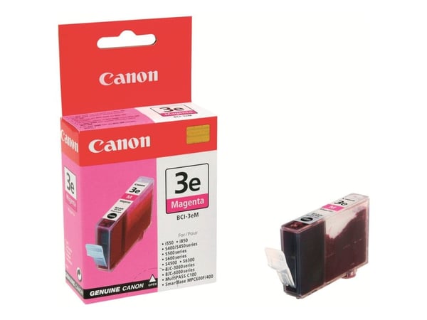 Canon BCI-3EM - Magenta - original - blekkpatron - for BJC-6200; i550; MultiPASS C755; PIXMA IP4000, iP5000, MP750, MP760, MP780, MP800; S520