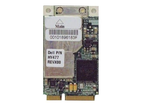 Dell Wireless 1505 - Nettverksadapter - PCIe Mini Card - 802.11a, 802.11b/g, 802.11n (draft) - for OptiPlex 330, 330n, 740, 740n, 755, 755n; Studio...