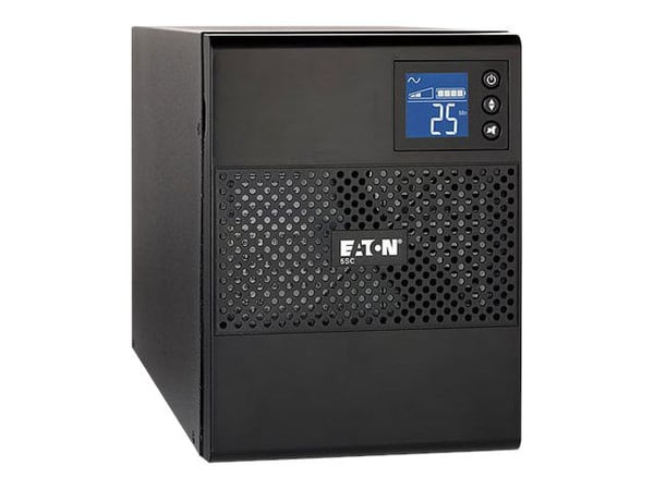 Eaton 5SC 750 - UPS - AC 120 V - 525 watt - 750 VA - RS-232, USB - utgangskontakter: 6 - svart