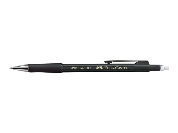 Faber-Castell GRIP 1347 - Mekanisk blyant - 0.7 mm - retraktil - med viskelær
