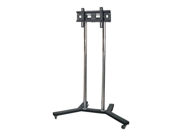 EDBAK TR1 - Vagn - för platt panel - svart - skärmstorlek: 22"-60"