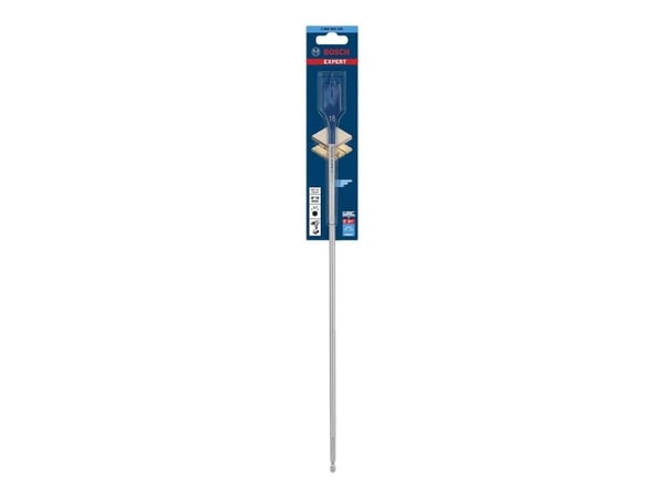 Bosch Expert SelfCut Speed - Bor - for kartong, bløtt tre, sponplater - spadedel - 18 mm - heksagonal - lengde: 400 mm