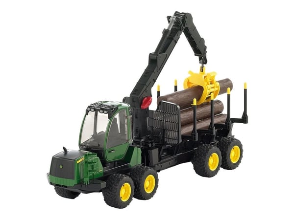 Bruder Professional Series John Deere 1210E Forwarder with 4 Trunks and Grab (02133)
