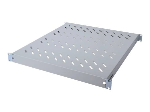Digitus DN-97646 - Rack-hylle - lysegrå, RAL 7035 - 1U - 19"